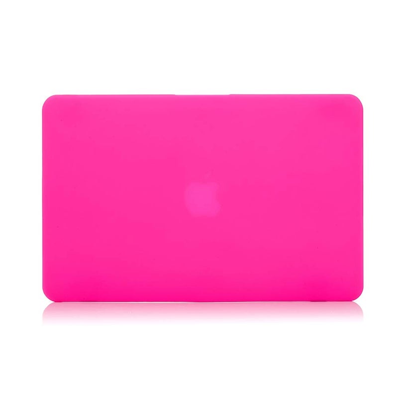 Ruban Compatible with MacBook Air 13 Inch A2337 (M1) / A2179 / A1932 (2021 2020 2019 2018 Release) - Snap On Hard Shell Case Cover for MacBook Air 13 Retina Display with Touch ID (Hot Pink) - Image 3